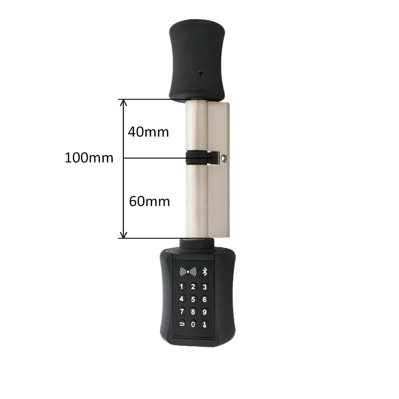TTlock Bluetooth Smart Cylinder Lock WIFI security wireless Electronic Digital APP Keypad Code RFID Card Keyless Lock