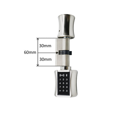 TTlock Bluetooth Smart Cylinder Lock WIFI security wireless Electronic Digital APP Keypad Code RFID Card Keyless Lock