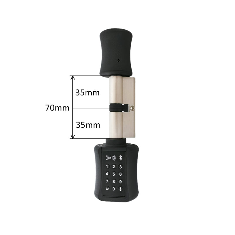 TTlock Bluetooth Smart Cylinder Lock WIFI security wireless Electronic Digital APP Keypad Code RFID Card Keyless Lock