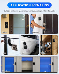 [New]Smart Lock Box,CATCHFACE Wireless Smart Key Lock Box App Control,Share eKey,Key Lockbox Wall Mount&Door Handle,Electronic LockBox Realtor/Home/Office/Warehouse/Vrbo/Cars - 8