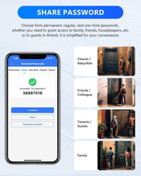 [New]Smart Lock Box,CATCHFACE Wireless Smart Key Lock Box App Control,Share eKey,Key Lockbox Wall Mount&Door Handle,Electronic LockBox Realtor/Home/Office/Warehouse/Vrbo/Cars - 7