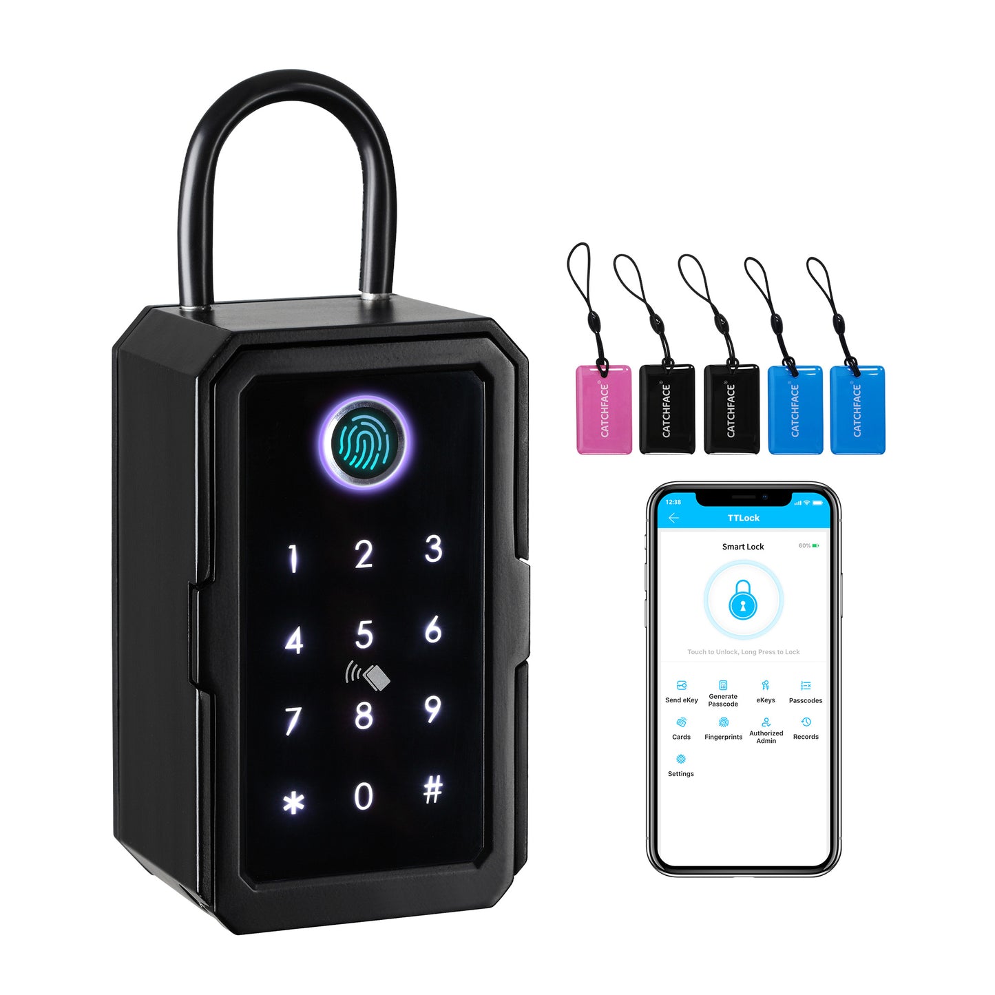 CATCHFACE K3 Smart Lock Box