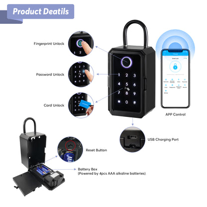 CATCHFACE K3 Smart Lock Box