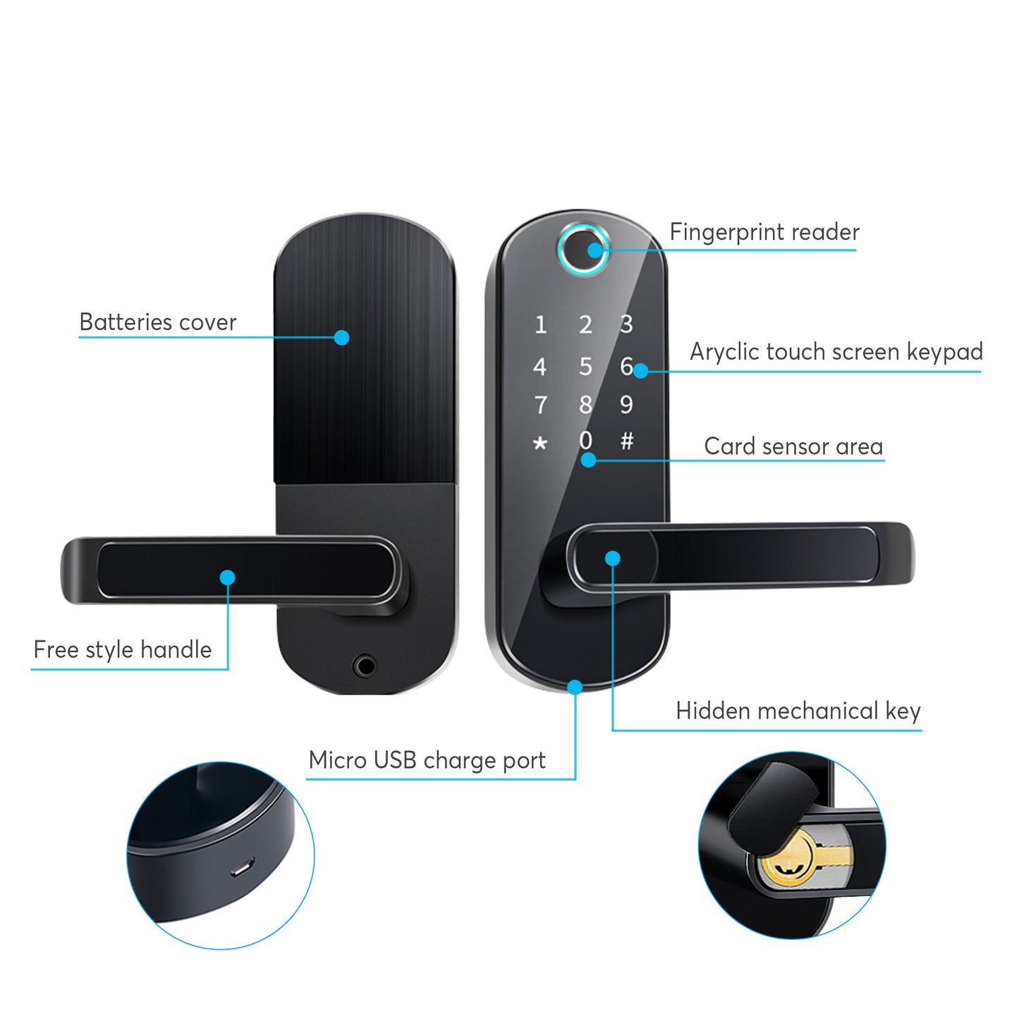 CATCHFACE TFX1 Smart Lock TTlock