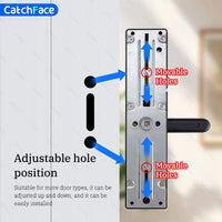 Bluetooth Fingerprint Door Lock TTLock App Code Card Key Touch Screen Smart Door Lock Security Digital Electronic Lock For Home - 5