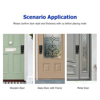 TTLock WIFI Version Double Side Fingerprint Waterproof Outdoor Gate Passcode Rfid Card Keyless Smart Door Lock - 4