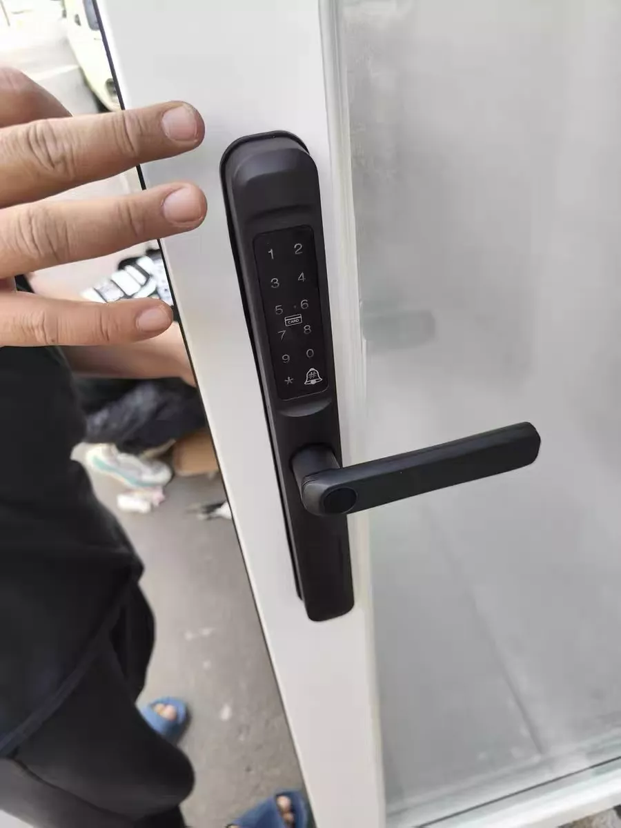 CATCHFACE A6 aluminum door lock exterior installation